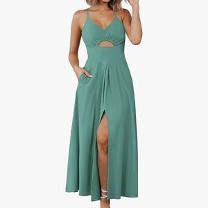 Btfbm peek a boo dress  Sleeveless Maxi Dress